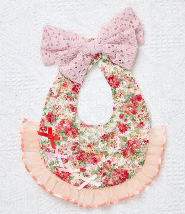 Candy Ribbon bib - yellow