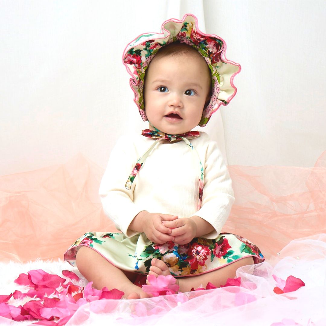 misha and puff ボンネット ポップコーンブルマ misha and puff