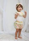 Candy Ribbon Bloomer-Yellow-