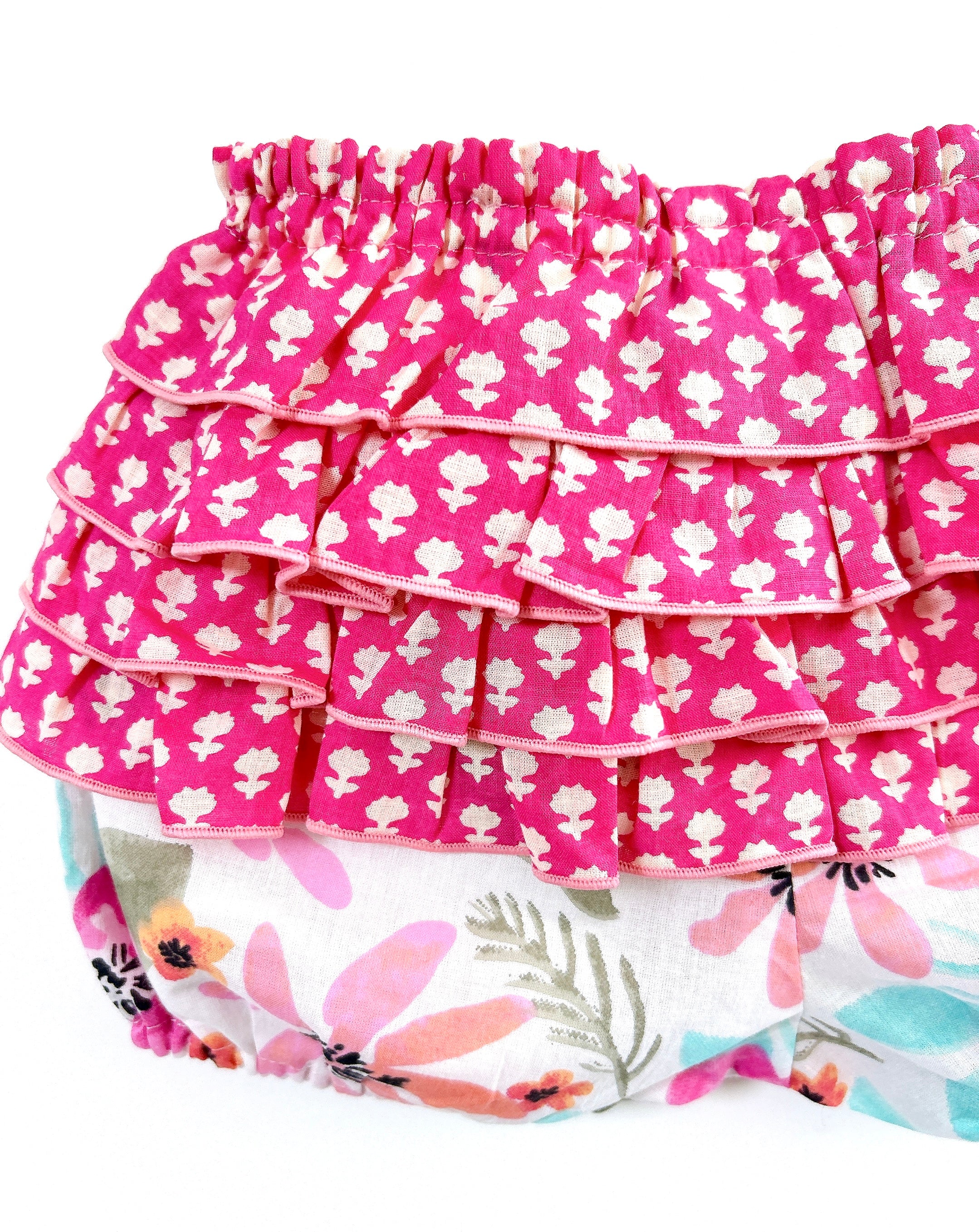 小さなおしりがとってもかわいくなるブルマ】ベビーブルマ（インド綿