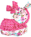 Baby cheerful frill bloomer -yellow-
