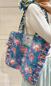 A new eco bag bag blue