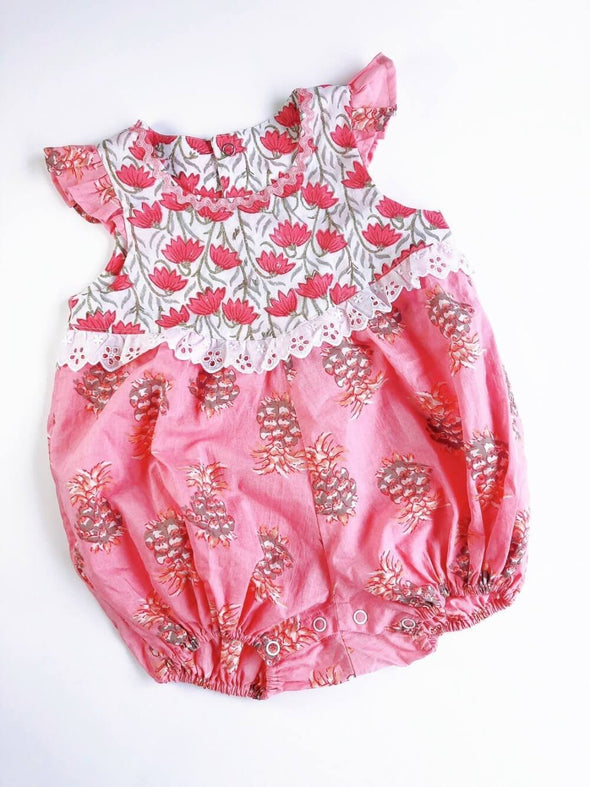 ⚘On reprend.⚘ Cheerful Baby rompers - pink