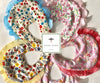 Baby Liberty Flower Bib PINK-A