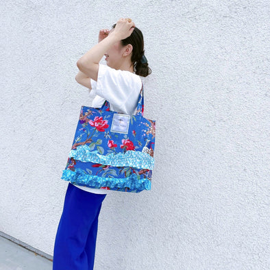 ビッグエコバッグ Our Cheerful Big Eco-Bag（ブルーバード）