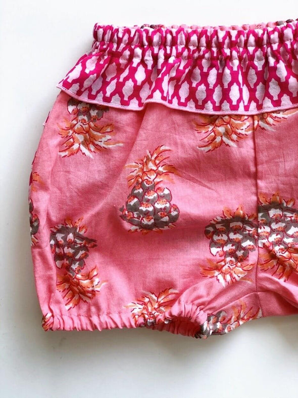 ⚘새로 도착 한 물건⚘ Baby Cheerful Frill Bloomer - Pink -
