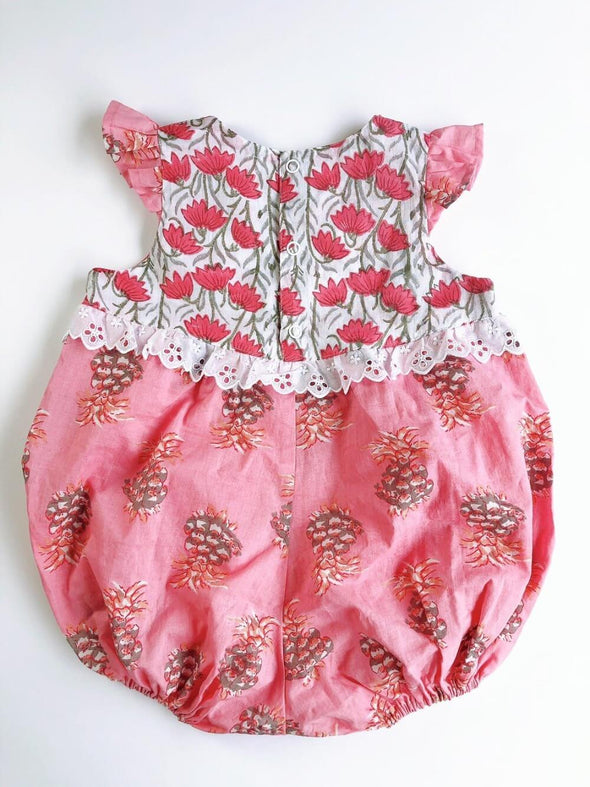 ⚘On reprend.⚘ Cheerful Baby rompers - pink